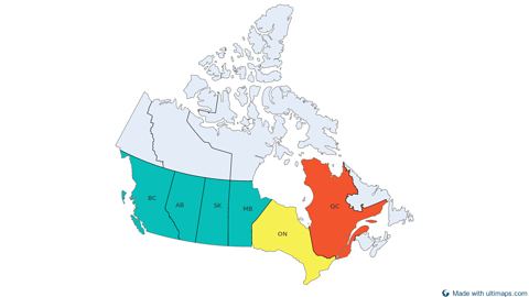 Canada — Provinces