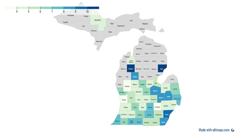 Michigan Infant Mortality Rates 2020-2022 