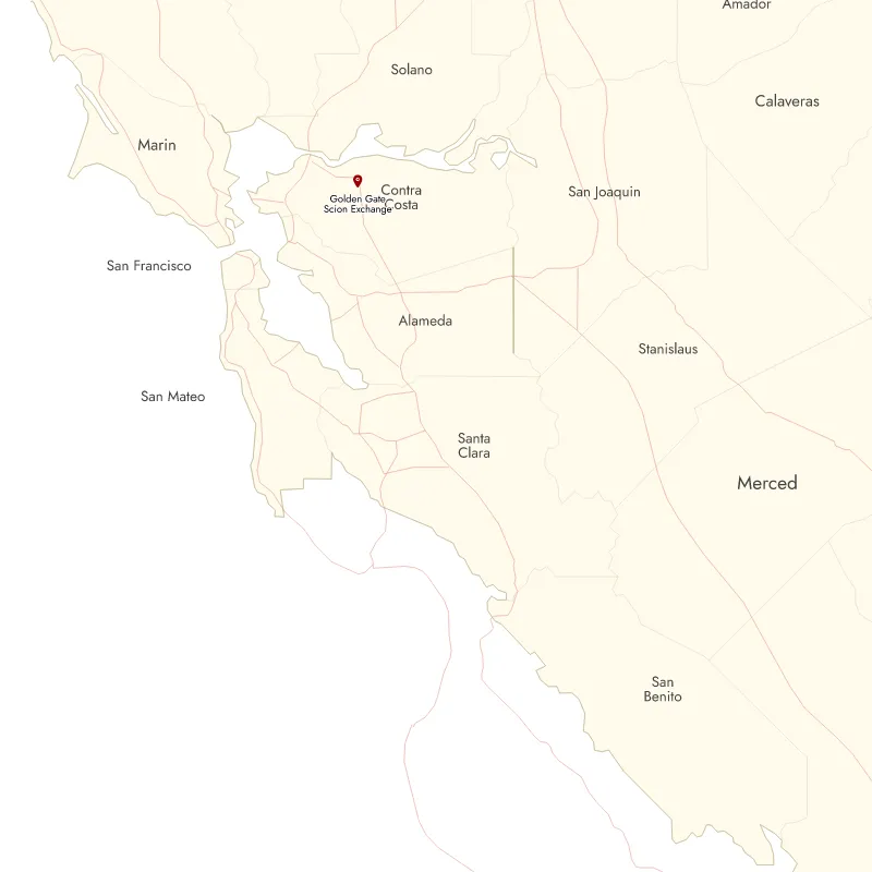 Our Golden Gate CRFG Chapter Region—and Beyond