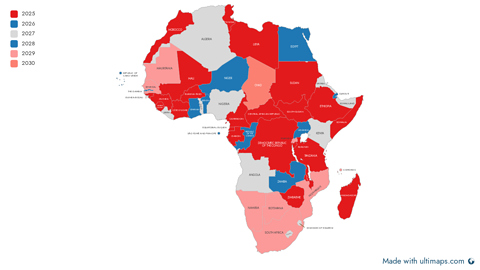 Mapping Africa's Next Electoral Cycle