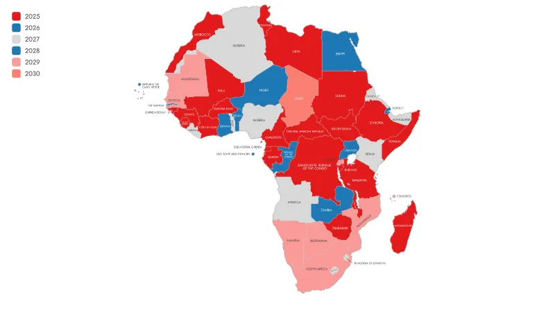 Mapping Africa's Next Electoral Cycle