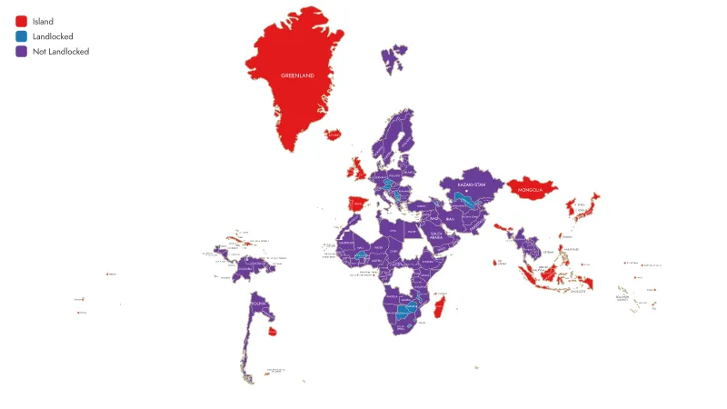 Countries when the top 3 largest countries dissapear