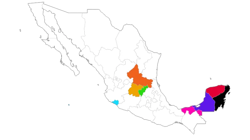 Mexico — States