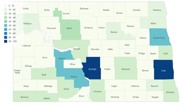 ASDDS 2024-2025 Counties Served