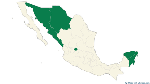 Mexico — States