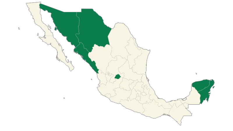 Mexico — States