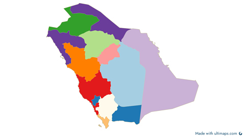 KSA MAP