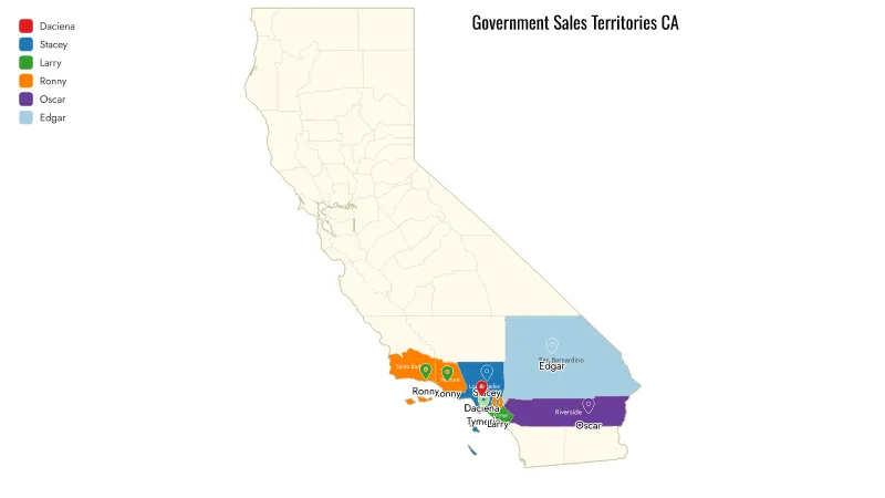 Territory map