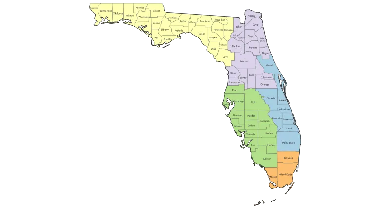 Florida Territorites by LCC