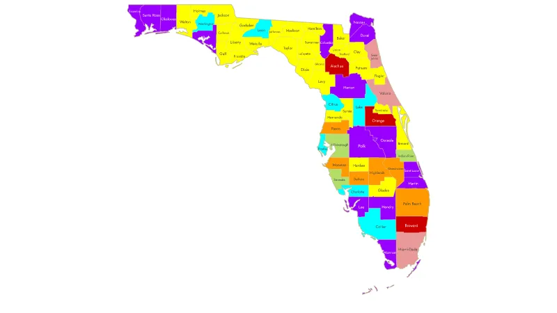 Florida - Business Development Map