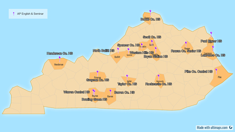 2025-2026 English/Capstone Map