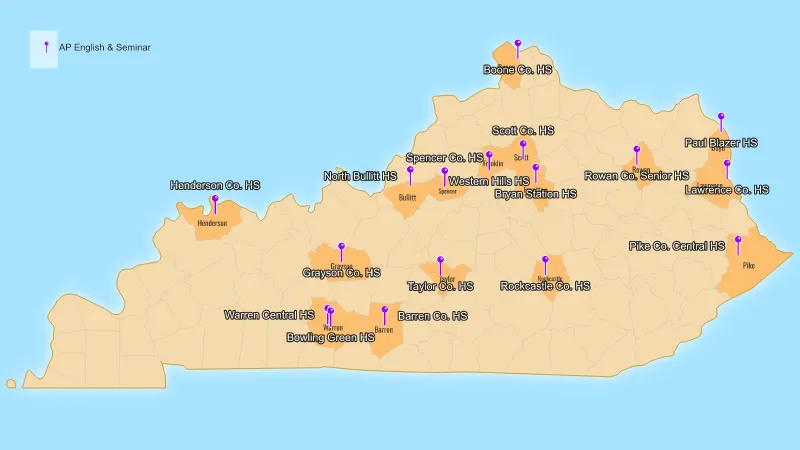 2025-2026 English/Capstone Map