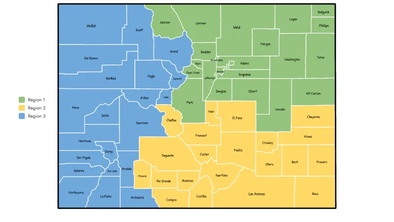 CAST Regions