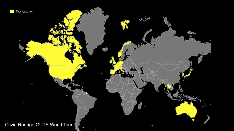 Olivia Rodrigo GUTS World Tour