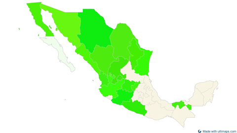Mexico — States
