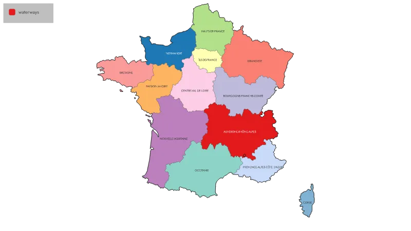 Map of France