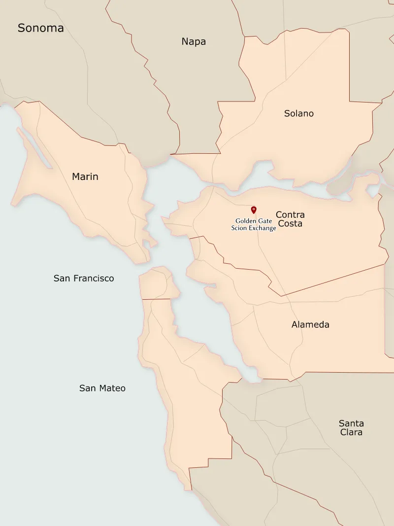 Our Golden Gate CRFG Chapter Region—and Beyond