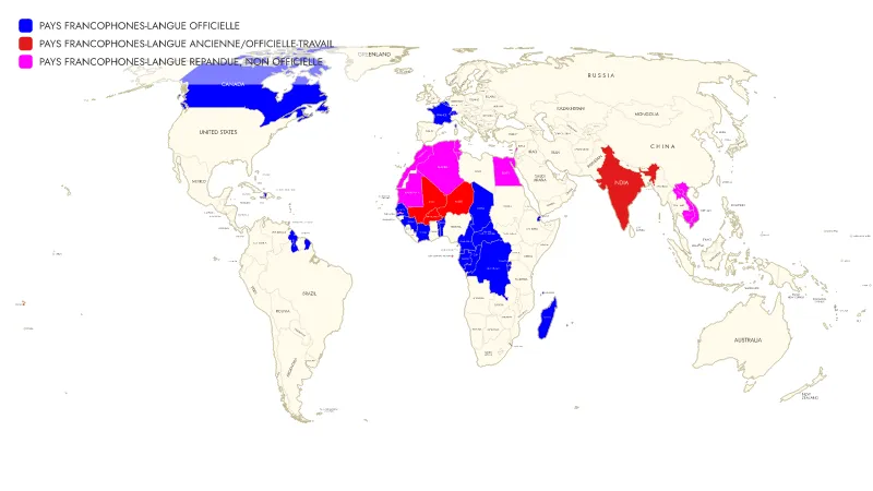 PAYS FRANCOPHONES