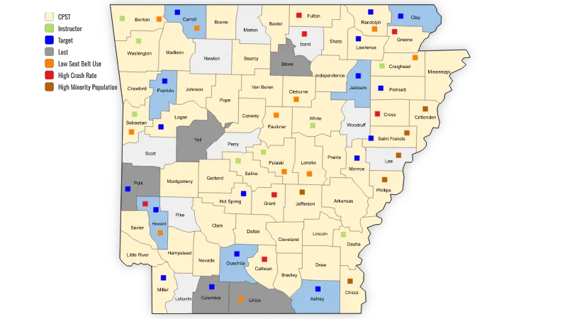 Arkansas CPST/I Distribution