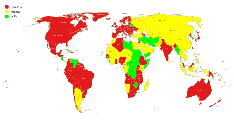 Map of the World — Countries (Equal Earth)