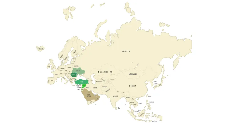 Eurasia Map