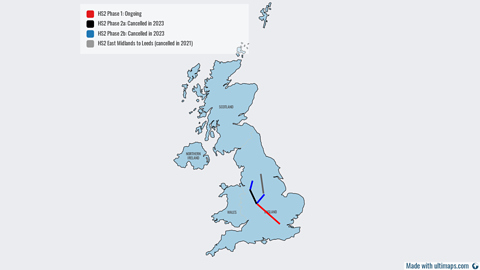 High-Speed Rail 2 Interactive Map