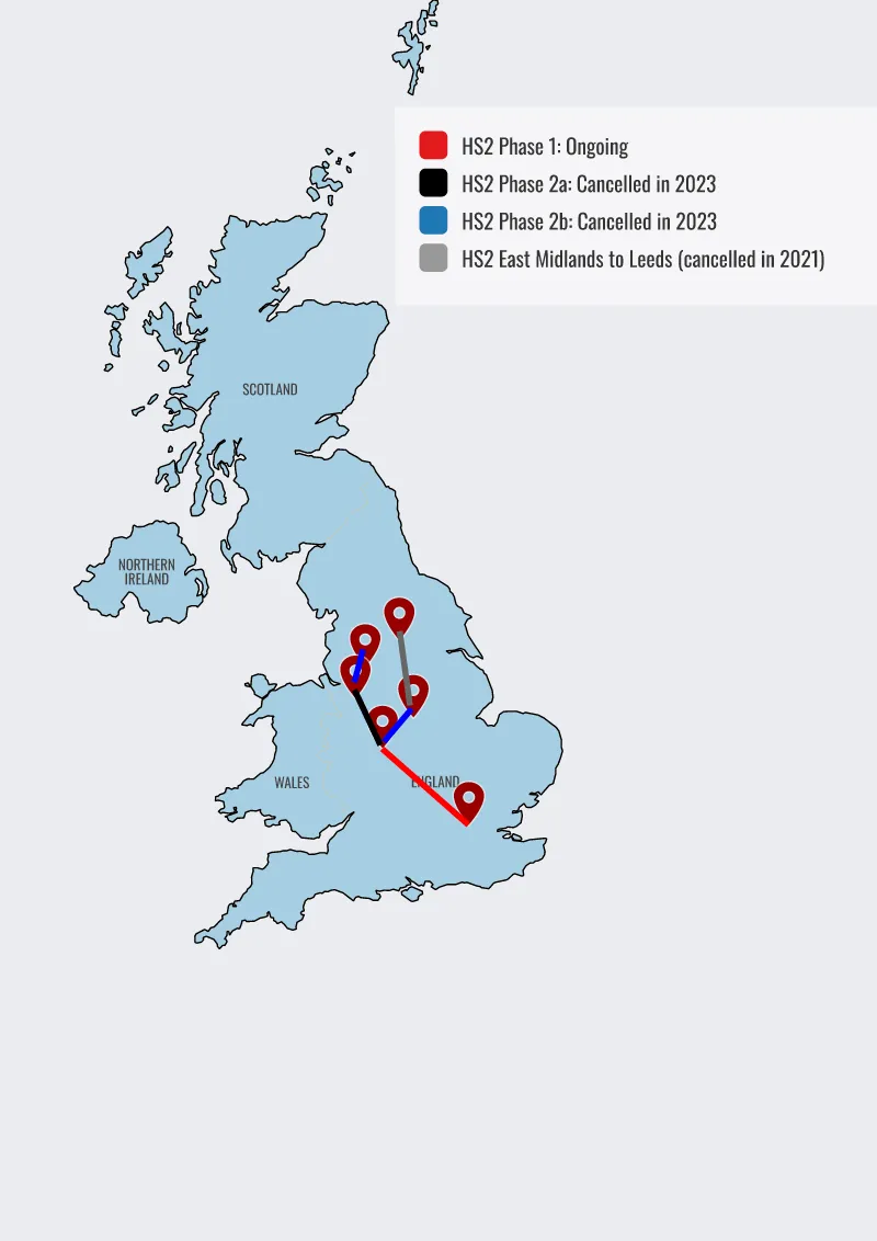 High-Speed Rail 2 Interactive Map