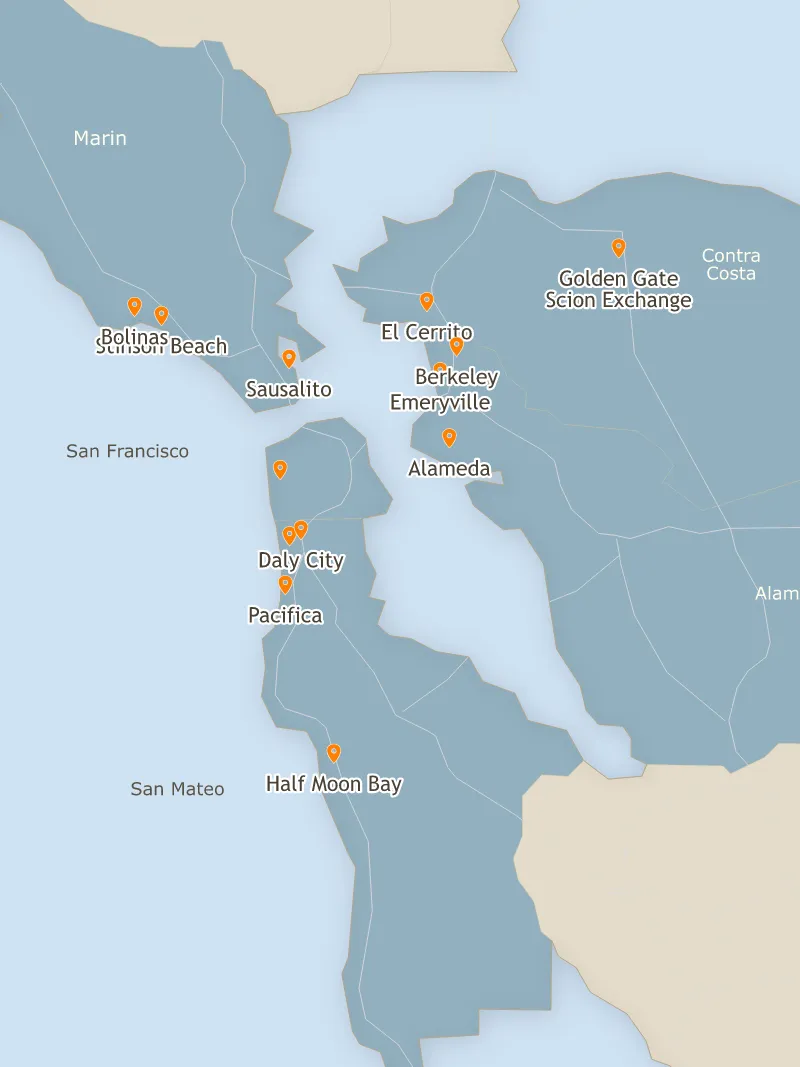 Our Golden Gate CRFG Chapter Region—and Beyond