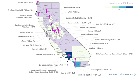 TSTP / CALI Grantees / YCL  - Past Events