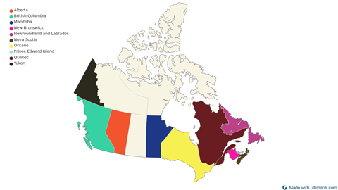 Canada — Provinces
