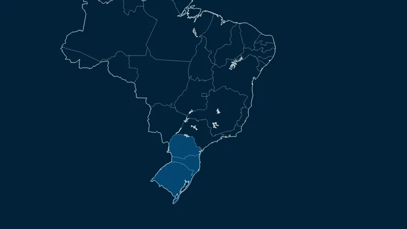 Estados Sul BR