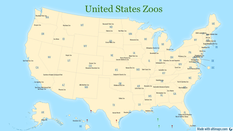 United States Zoos