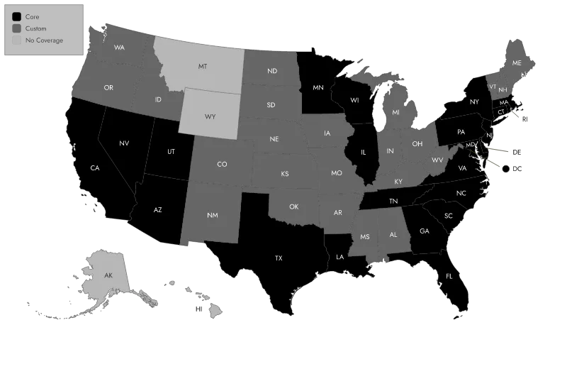 CIS Inspector Reach Map