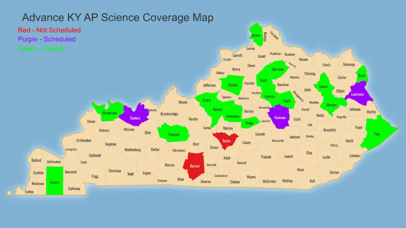 Advance Kentucky Coverage Map