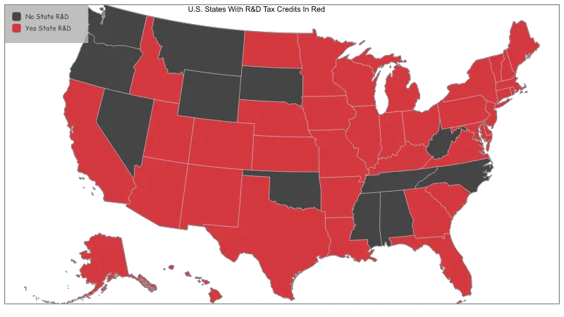 United States with Alaska and Hawaii — States
