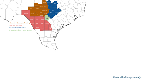 Territory Map for 181 187 409