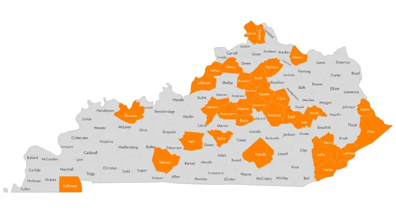 AP Environmental Schools vs. KY Watershed Hubs
