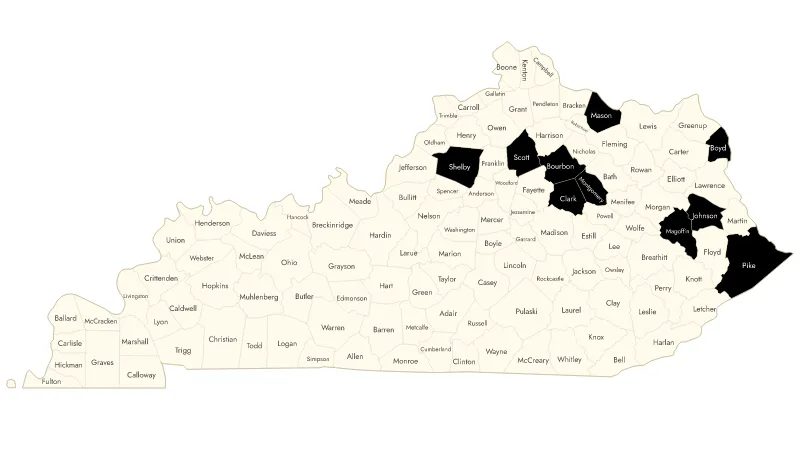 Kentucky Map