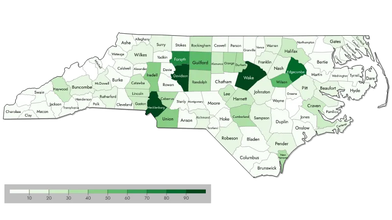 SCORE and SCORE + TEACH North Carolina Attendance