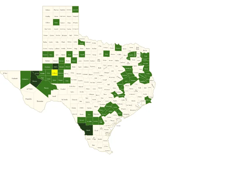 Texas Rig Count - Jan 6, 2026
