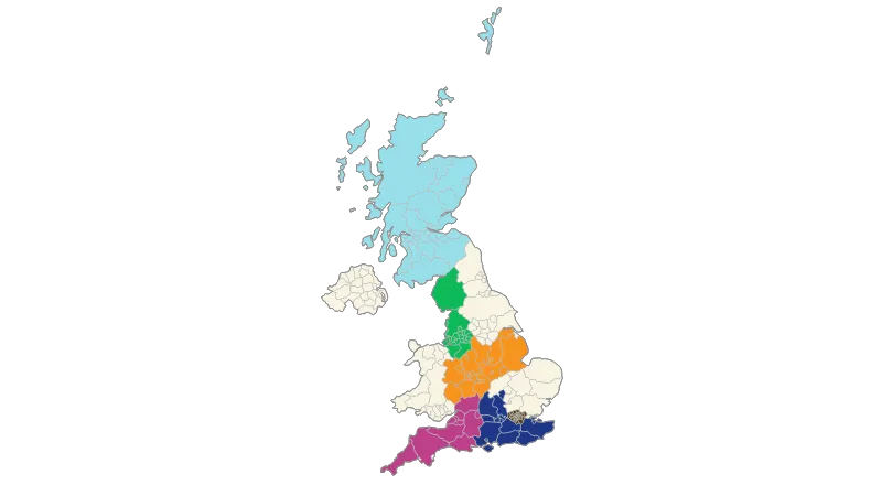 United Kingdom — Counties