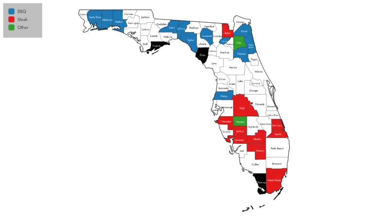 County Annual Meetings Map