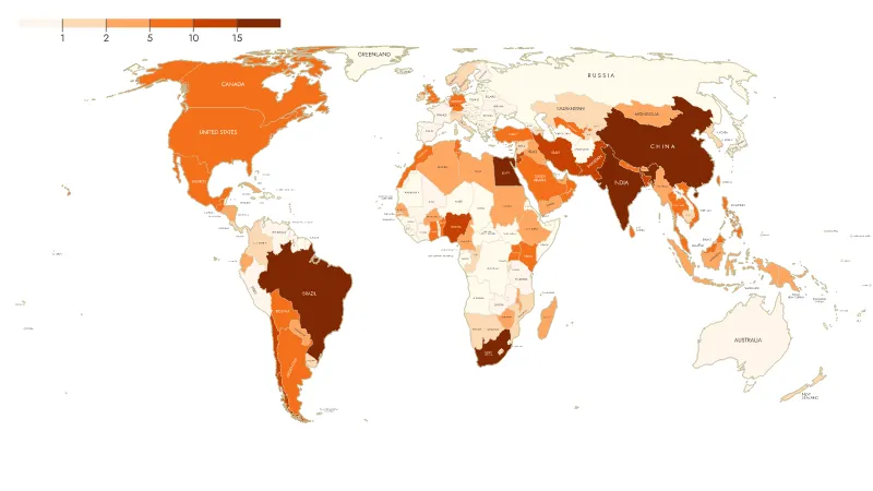 TYAN Affiliates by country