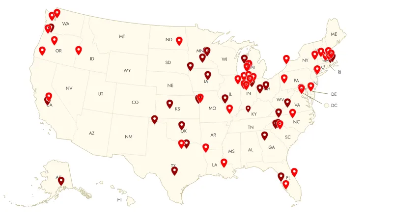 Immigrant Connection Legal Sites and Partner Locations