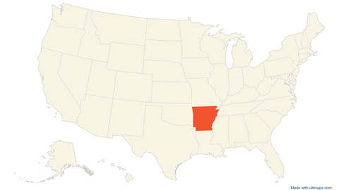 United States with Alaska and Hawaii — states
