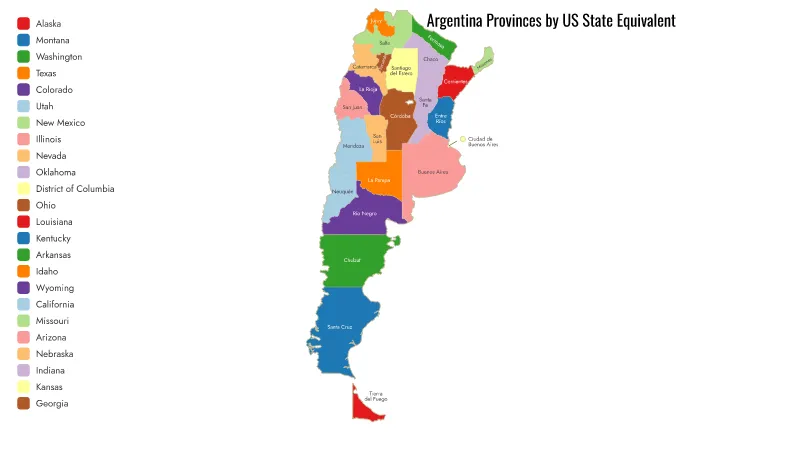 Argentine provinces us state equivalent